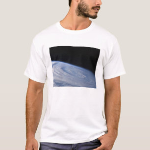 Een uitzicht met hoge schuine rand t-shirt