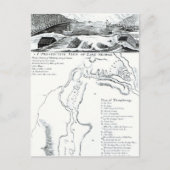 Een Uitzicht met perspectieven van het meer van Ge Briefkaart (Voorkant)