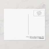 EEN UITZICHT MET SOMMIGE ROMEN, BROOKLYN, NYC BRIEFKAART (Achterkant)