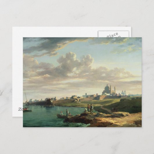 Een Uitzicht Montevideo Briefkaart (Voorkant / Achterkant)