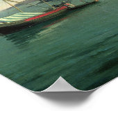 Een Uitzicht Montevideo Poster (Hoek)