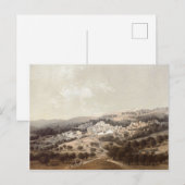 Een uitzicht Nazareth, in de heilige grond Briefkaart (Voorkant / Achterkant)