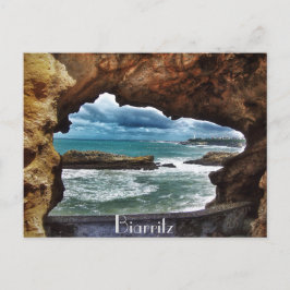 "Een uitzicht om te onthouden"- Biarritz Briefkaart
