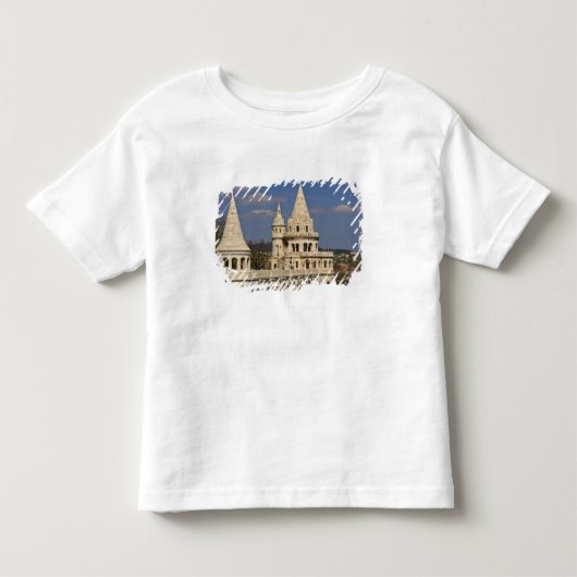 Een uitzicht op Boedapest vanuit Castle Hill. Kinder Shirts (Voorkant)