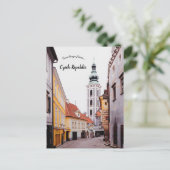 Een uitzicht op Cesky Krumlov Tsjechië Briefkaart (Staand voorkant)