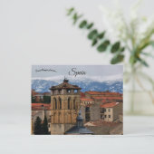 Een uitzicht op de oude stad Segovia Spanje Briefkaart (Staand voorkant)