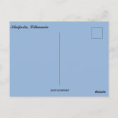 Een uitzicht op Klaipeda Litouwen Briefkaart (Achterkant)