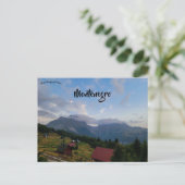 Een uitzicht op Komovi Montenegro Briefkaart (Staand voorkant)