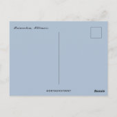 Een uitzicht op Princeton Illinois Briefkaart (Achterkant)