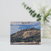 Een uitzicht op Sierra Oeste Madrid Spanje Briefkaart (Staand voorkant)