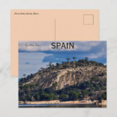 Een uitzicht op Sierra Oeste Madrid Spanje Briefkaart (Voorkant / Achterkant)