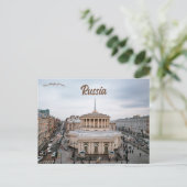 Een uitzicht op St. Petersburg Rusland Briefkaart (Staand voorkant)
