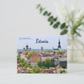 Een uitzicht op Tallinn Estland Briefkaart (Staand voorkant)
