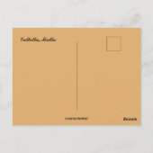 Een uitzicht op Valletta Malta Briefkaart (Achterkant)