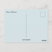 Een uitzicht op Vilnius Litouwen Briefkaart (Achterkant)