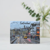 Een uitzicht op Zürich Zwitserland Briefkaart (Staand voorkant)