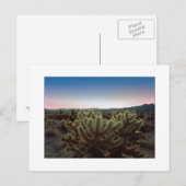 Een "uitzicht Pointy " Briefkaart (Voorkant / Achterkant)