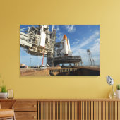 Een uitzicht Space Shuttle Atlantis op Lancering P Canvas Afdruk (Insitu (Woonkamer))