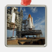 Een uitzicht Space Shuttle Atlantis op Lancering P Metalen Ornament (Voorkant)