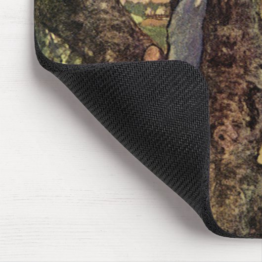 Een Uitzicht uit de bomen van Jessie Willcox Smith Muismat (Hoek)