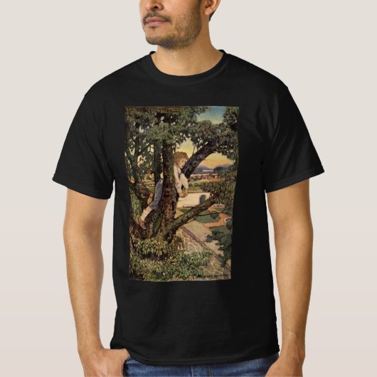 Een Uitzicht uit de bomen van Jessie Willcox Smith T-shirt (Voorkant)