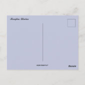 Een Uitzicht uit de lucht van Thimphu Bhutan Briefkaart (Achterkant)