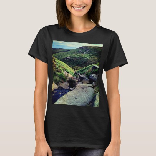 Een uitzicht, uit de steen t-shirt (Voorkant)