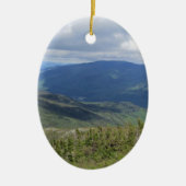 Een uitzicht uit Mt Washington Keramisch Ornament (Voorkant)