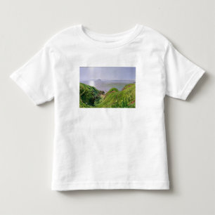 Een Uitzicht van Ailsa Craig en het eiland Arran, Kinder Shirts