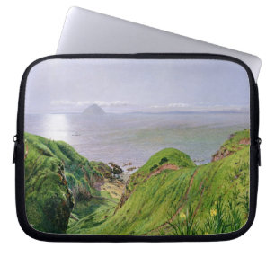 Een Uitzicht van Ailsa Craig en het eiland Arran,  Laptop Sleeve