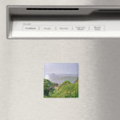 Een Uitzicht van Ailsa Craig en het eiland Arran, Magneet (Insitu (Vaatwasser))