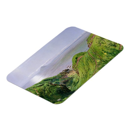 Een Uitzicht van Ailsa Craig en het eiland Arran,  Magneet (Linkerzijde)