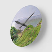 Een Uitzicht van Ailsa Craig en het eiland Arran,  Ronde Klok (Hoek)