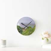 Een Uitzicht van Ailsa Craig en het eiland Arran,  Ronde Klok (Huis)