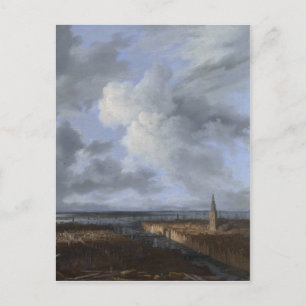 Een uitzicht van Amsterdam 1665-1670 Briefkaart