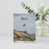 Een Uitzicht van Arpoador in Rio de Janeiro Briefkaart (Staand voorkant)