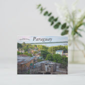 Een Uitzicht van Asunción Paraguay Briefkaart (Staand voorkant)