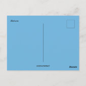 Een Uitzicht van Bahrein Briefkaart (Achterkant)