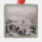 Een Uitzicht van Baltimore Metalen Ornament (Voorkant)