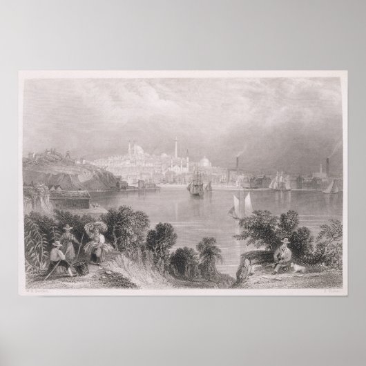 Een Uitzicht van Baltimore Poster (Voorkant)