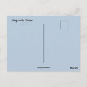 Een Uitzicht van Belgrado Servië Briefkaart (Achterkant)