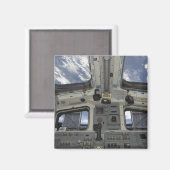 Een uitzicht van binnen in de stuurhut magneet (Voorkant / Achterkant)