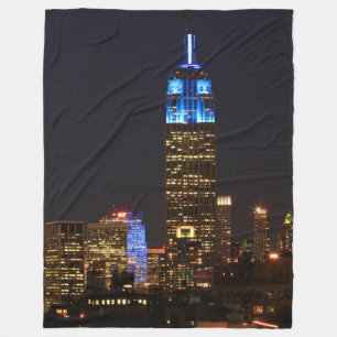Een uitzicht van boven: Herfst in Central Park 01 Fleece Deken