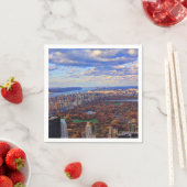 Een uitzicht van boven: Herfst in Central Park 01 Servetten (Insitu)