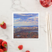 Een uitzicht van boven: Herfst in Central Park 01 Servetten (Insitu)