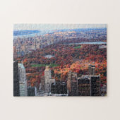 Een uitzicht van bovenaf: herfst in Central Park 0 Legpuzzel (Horizontaal)