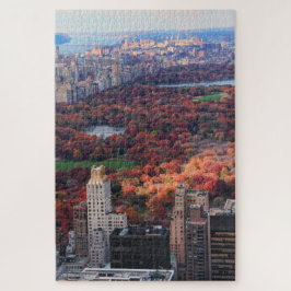 Een uitzicht van bovenaf: Najaar in Central Park 0 Legpuzzel