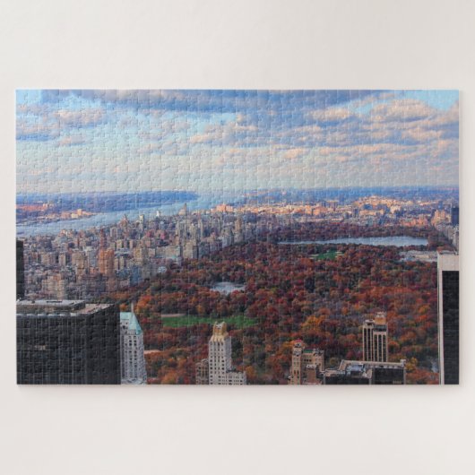 Een uitzicht van bovenaf: Najaar in Central Park 0 Legpuzzel (Horizontaal)