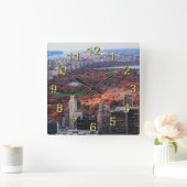 Een uitzicht van bovenaf: Najaar in Central Park 0 Vierkante Klok (Huis)