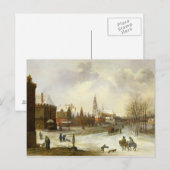 Een Uitzicht van Breda Briefkaart (Voorkant / Achterkant)